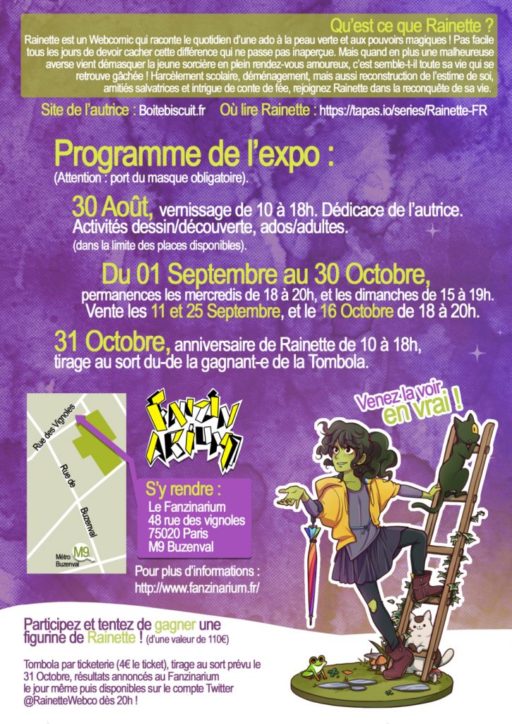 Flyer Expo Rainette 2020